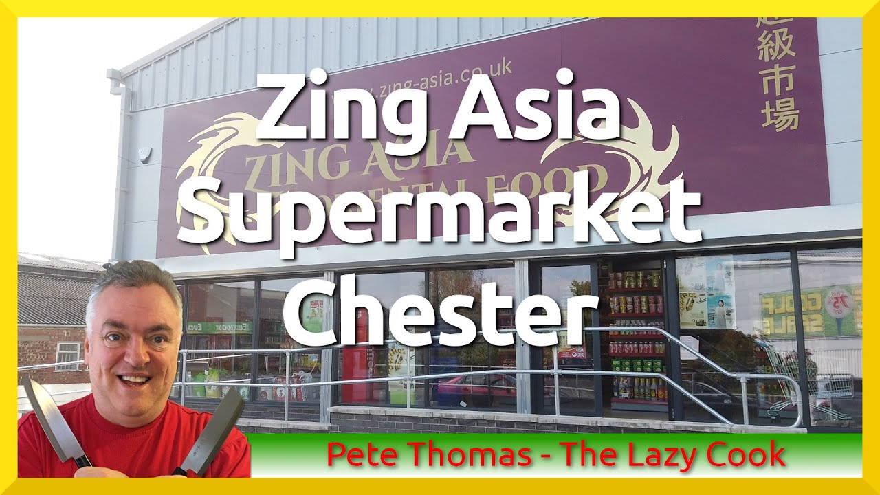 Супермаркет Zing Asia в Честере, Англия