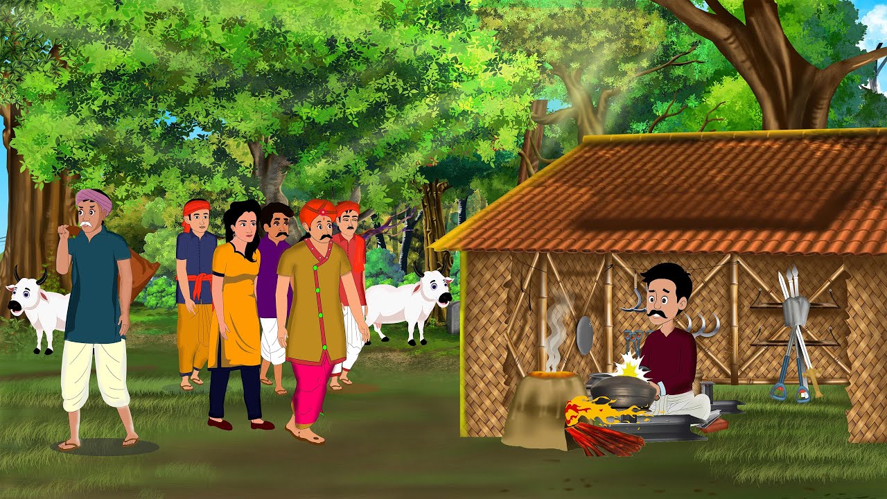 भाग्य गरीब लोहार का | Garib Lohar Ki Kahani | Hindi Moral Stories | Jadui Kahaniya | Cartoon