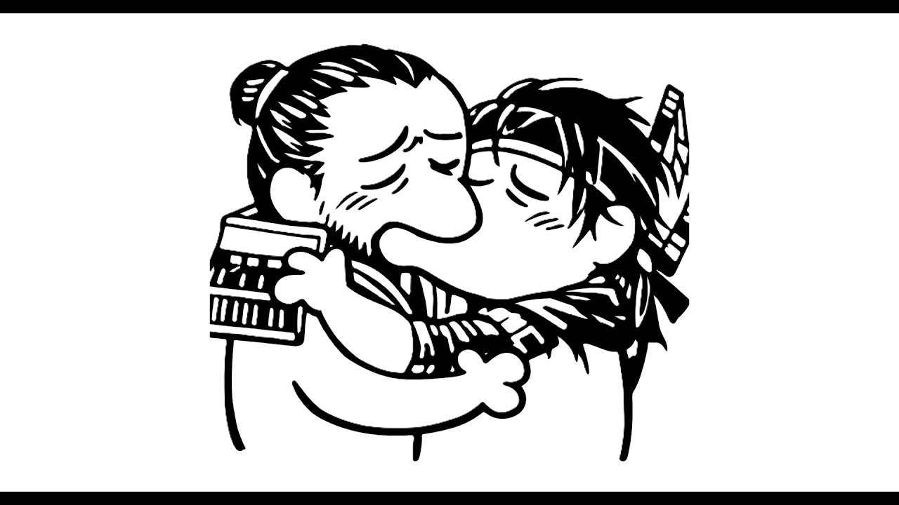 The Ghost Of Tsushima but he doens't stop simping