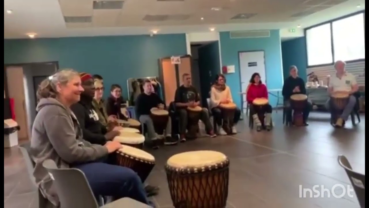 stage de djembé Association Araponka 29 janvier 2023