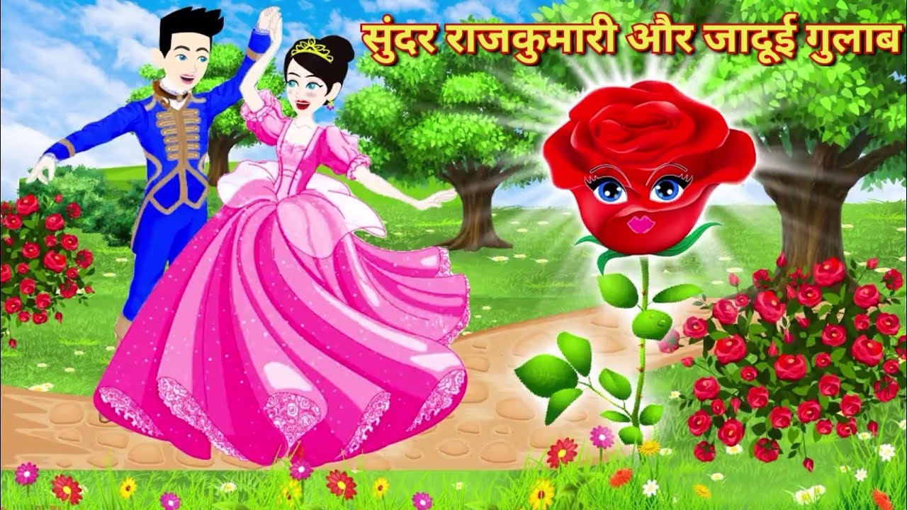 सुंदर राजकुमारी और जादुई गुलाब | Hindi Stories | Moral Stories | Pari ki kahani | Jadui Kahani