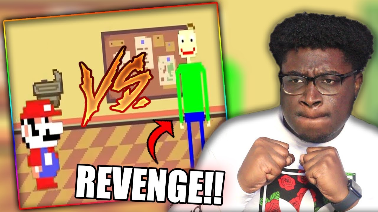 BALDI VS MARIO REMATCH! | SMG4: If Mario was in... Deltarune Reaction!