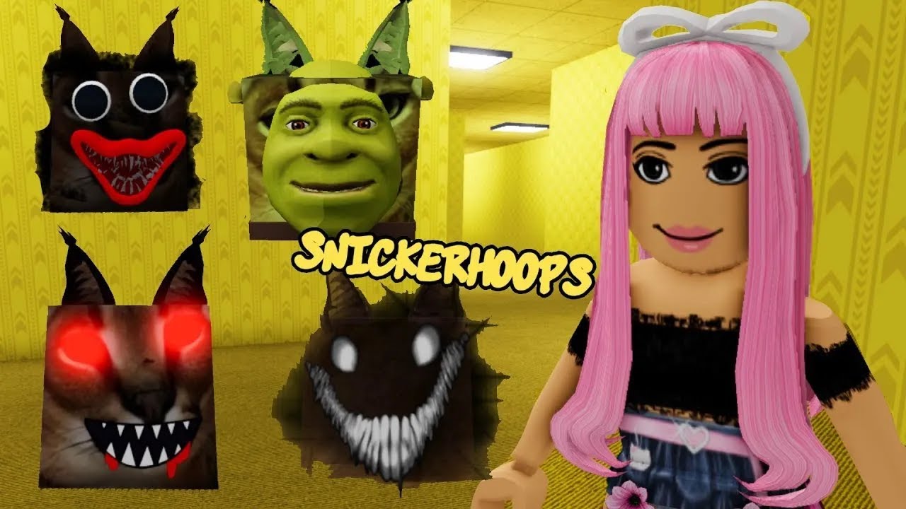 Finding FLOPPA MORPHS in the BACKROOMS | Roblox Games