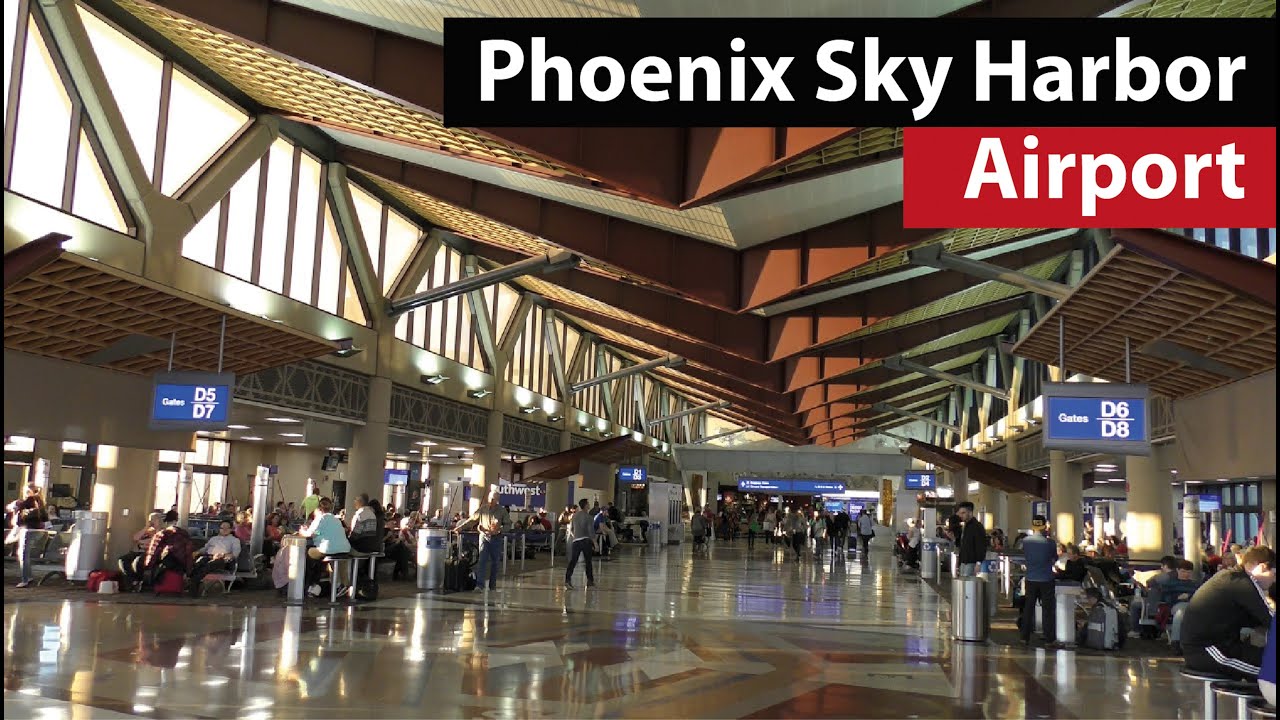 walking tour Phoenix Sky Harbor International Airport - Maricopa in Arizona, United States