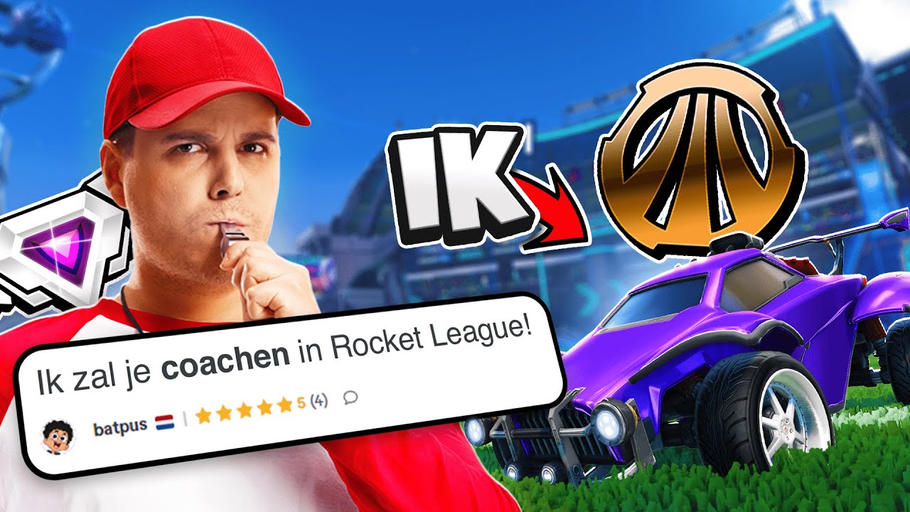 Ik huurde een Rocket League coach in, en daagde hem uit voor een 1v1..