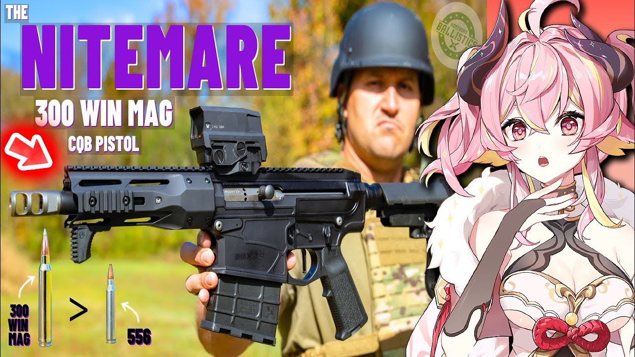 The NITEMARE 300 WIN MAG (BIG Power In A TINY Package!!!) by Kentucky Ballistics | Yuikai Reaction