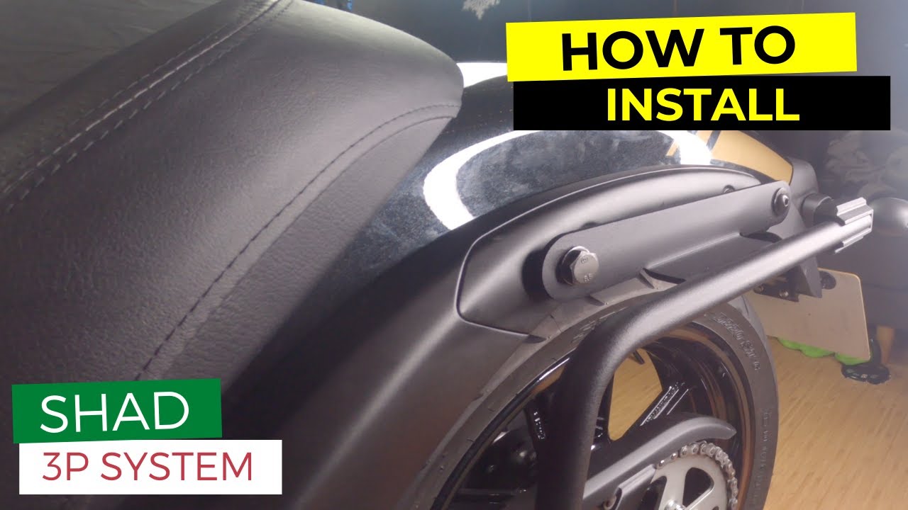 How to Install the Shad 3P System on a Kawasaki Vulcan S