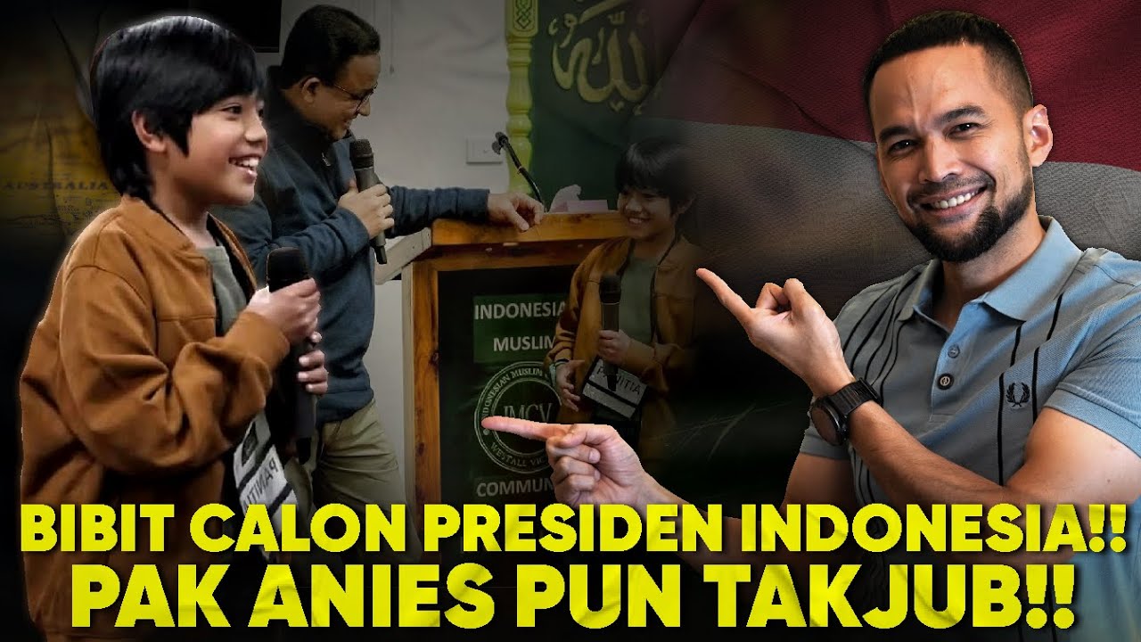 PAK ANIES KAGET DAPET PERTANYAAN KRITIS DARI BOCAH KELAS 5 SD DI AUSTRALIA!!
