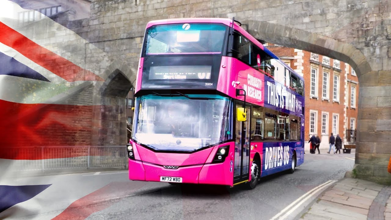 BUSES in York the Public Transport face of York #busspotting