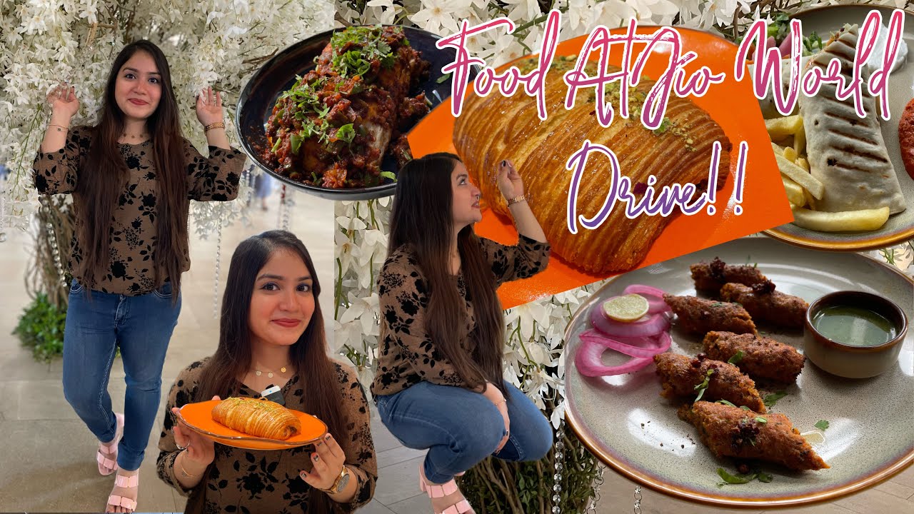 Food at Jio World Drive BKC | Jio World Drive | BKC | Food Vlog | Food Review | Twisting Scoops |BKC