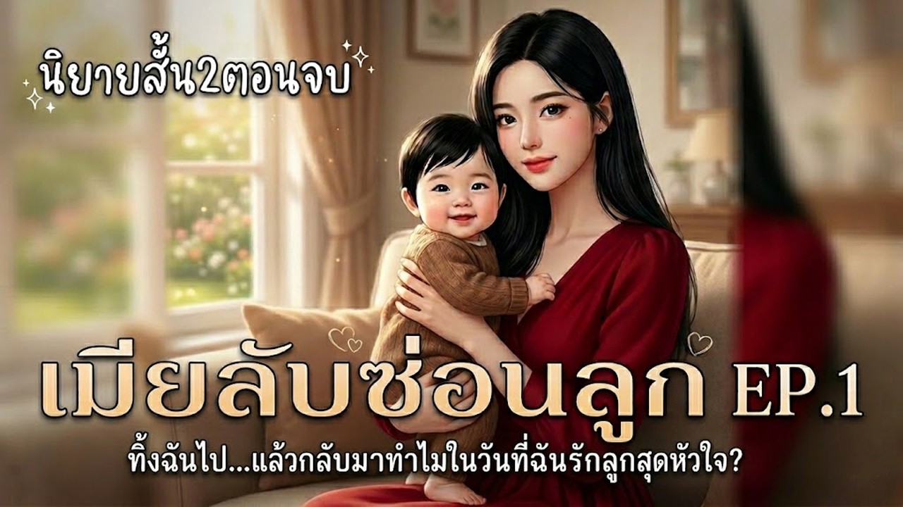 เมียลับช่อนลูก EP.1 (นิยายสั้น2ตอนจบ) | ทิ้งฉันไป...แล้วกลับมาทำไมในวันที่ฉันรักลูกสุดหัวใจ ?