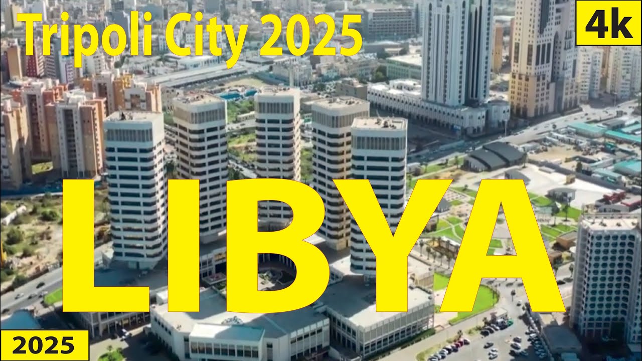 Tripoli City - Libya 4K By Drone 2025