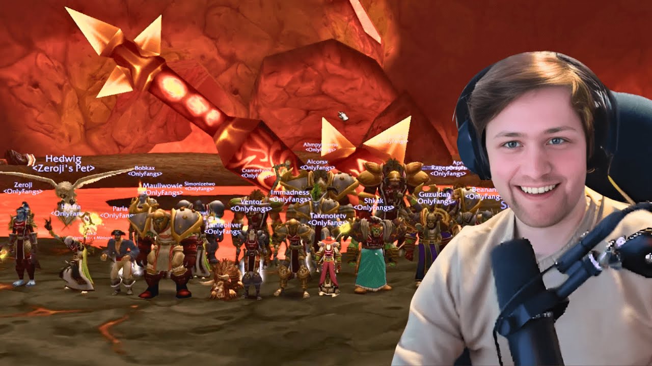 The OnlyFangs 20-Man Molten Core Raid!