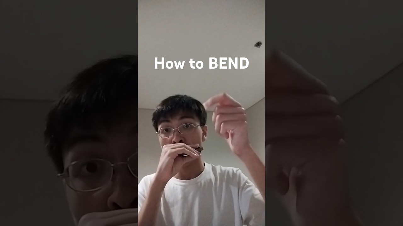 How to BEND on a harmonica! #blues #bluesharmonica #harmonica #harmonicalessons