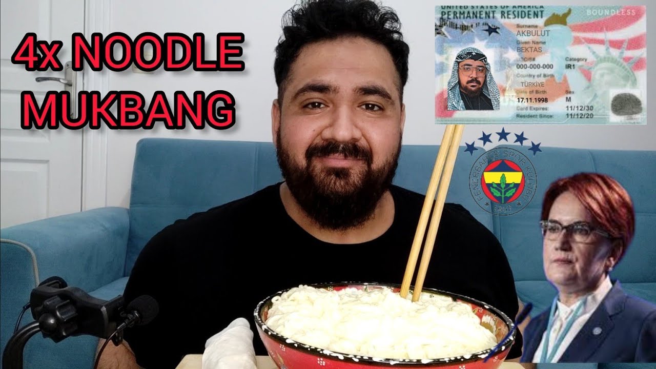 KAFAMIZA GÖRE NOODLE MUKBANG / TÜRKÇE MUKBANG / TÜRKÇE ASMR / NOODLE MUKBANG / GÜNDEM MUKBANG
