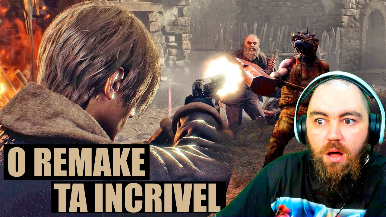A DIFERENÇA BRUTAL DO REMAKE DE RESIDENT EVIL 4