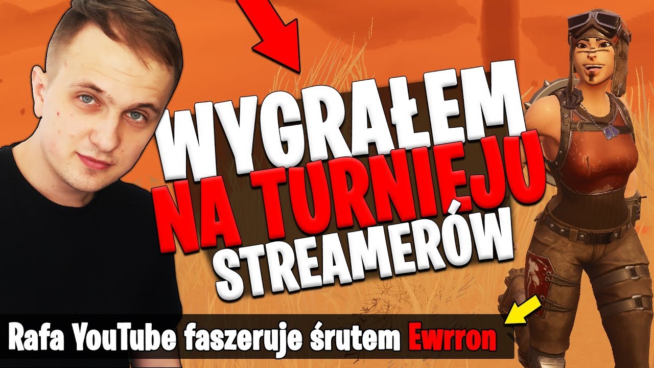 WYGRAŁEM MECZ NA TURNIEJU YOUTUBER&Oacute;W Z 2 HP | Fortnite Battle Royale