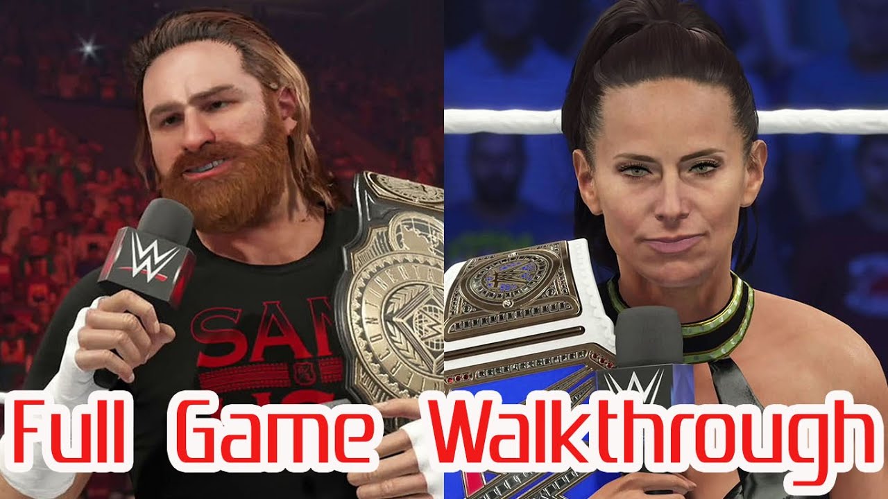 WWE 2K23 MyRise Full Gameplay No Commentary 4K