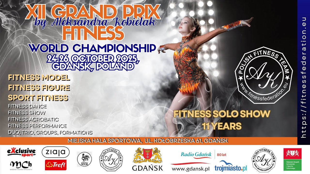 XII GRAND PRIX by Aleksandra Kobielak World Championship Gdańsk24-26.10.2025 -Fitness Solo Show 11