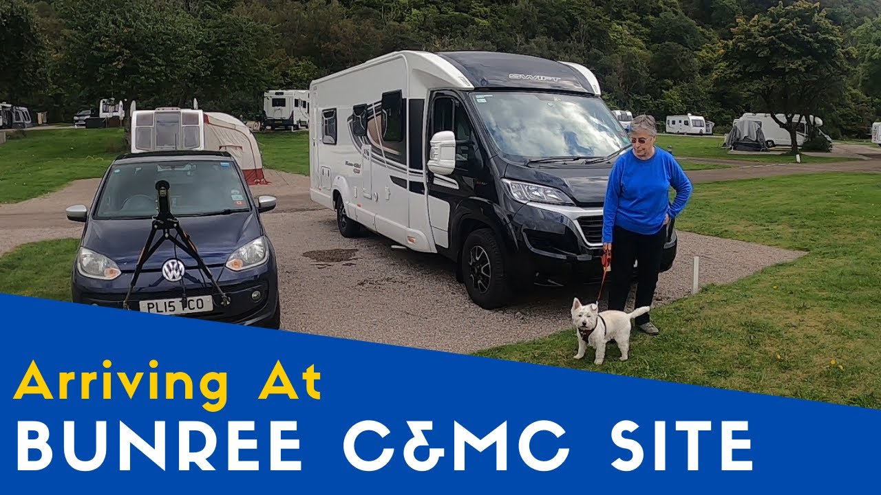Arriving At Bunree Caravan And Motorhome Club Site