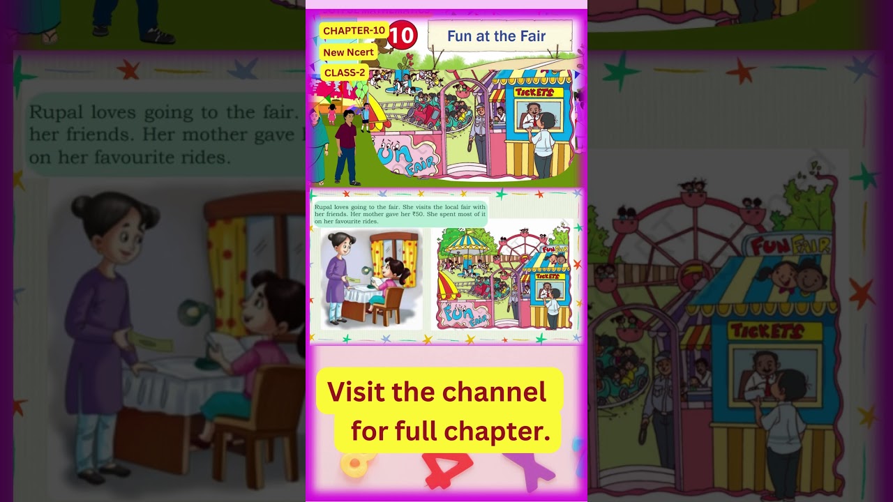 Fun At The Fair | Chapter 10  |Class 2| Maths (Joyful Maths Book) |  CBSE/NCERT  #ncertsolutions