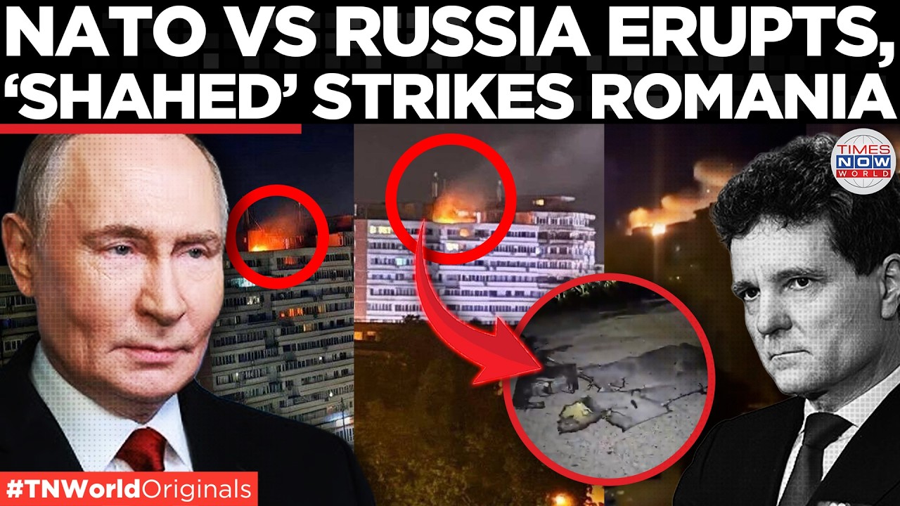 SHAHED STRIKES ROMANIA: NATO-Russia Confrontation Erupts As Drone Hits Alliance Soil!