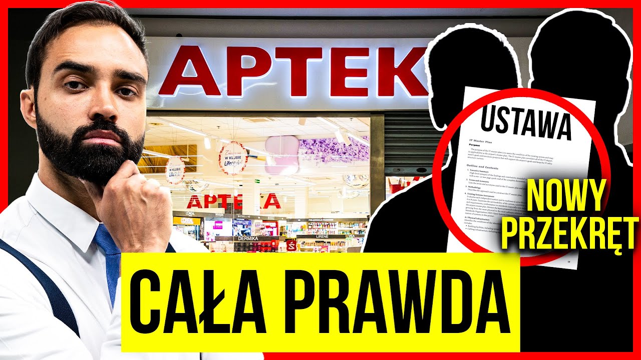 O CO CHODZI Z LIKWIDACJĄ APTEK?