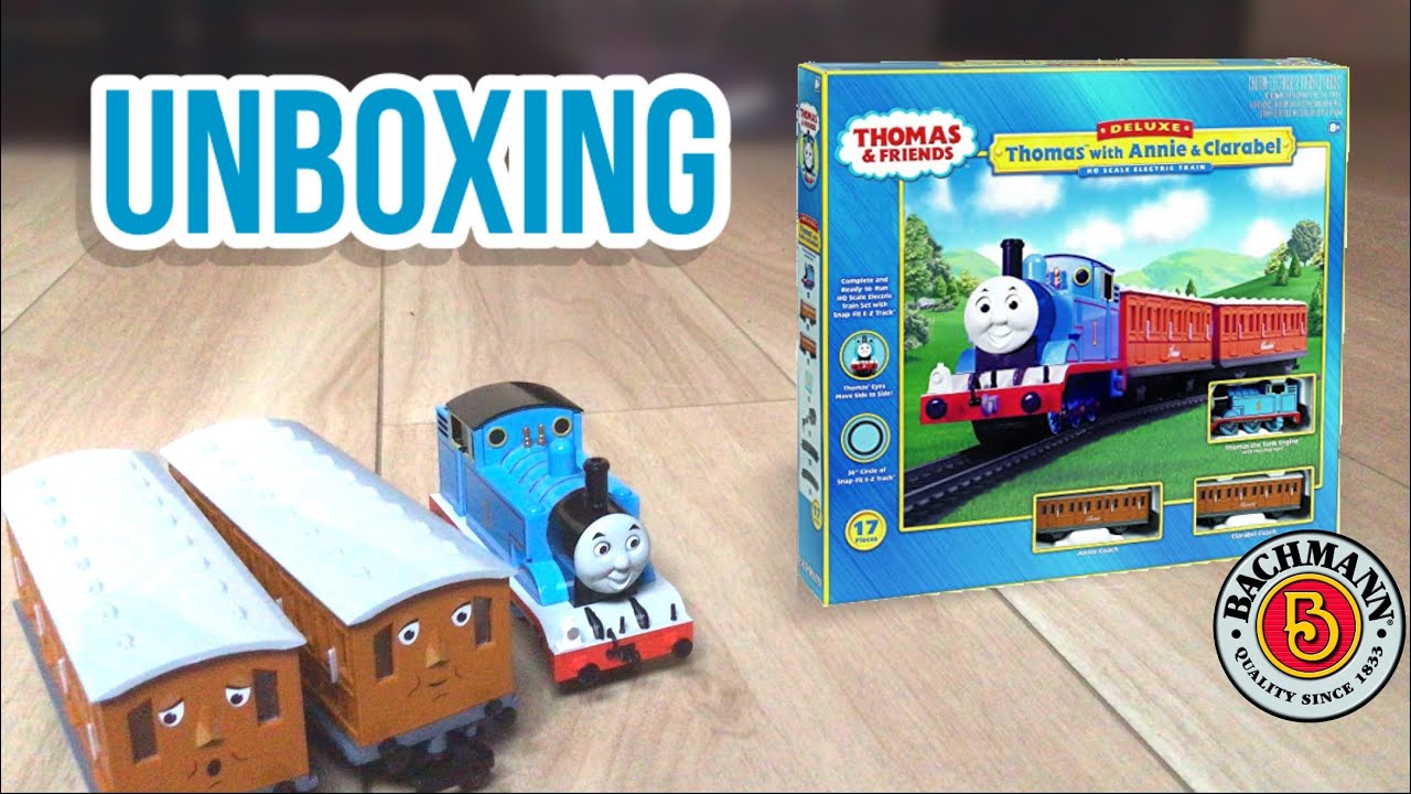 Thomas con Annie y clarabel Bachmann set unboxing Thomas & friends