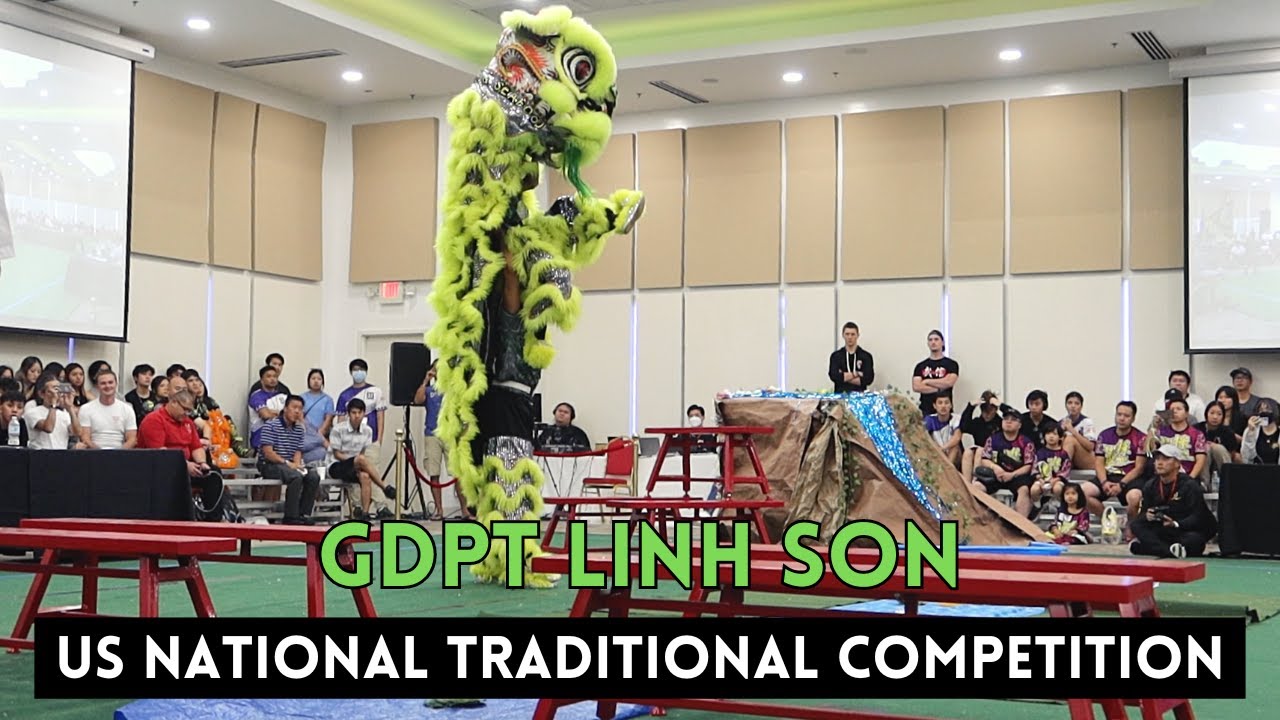 US National Traditional Lion Dance Competition - GDPT Linh Son Lion Dance
