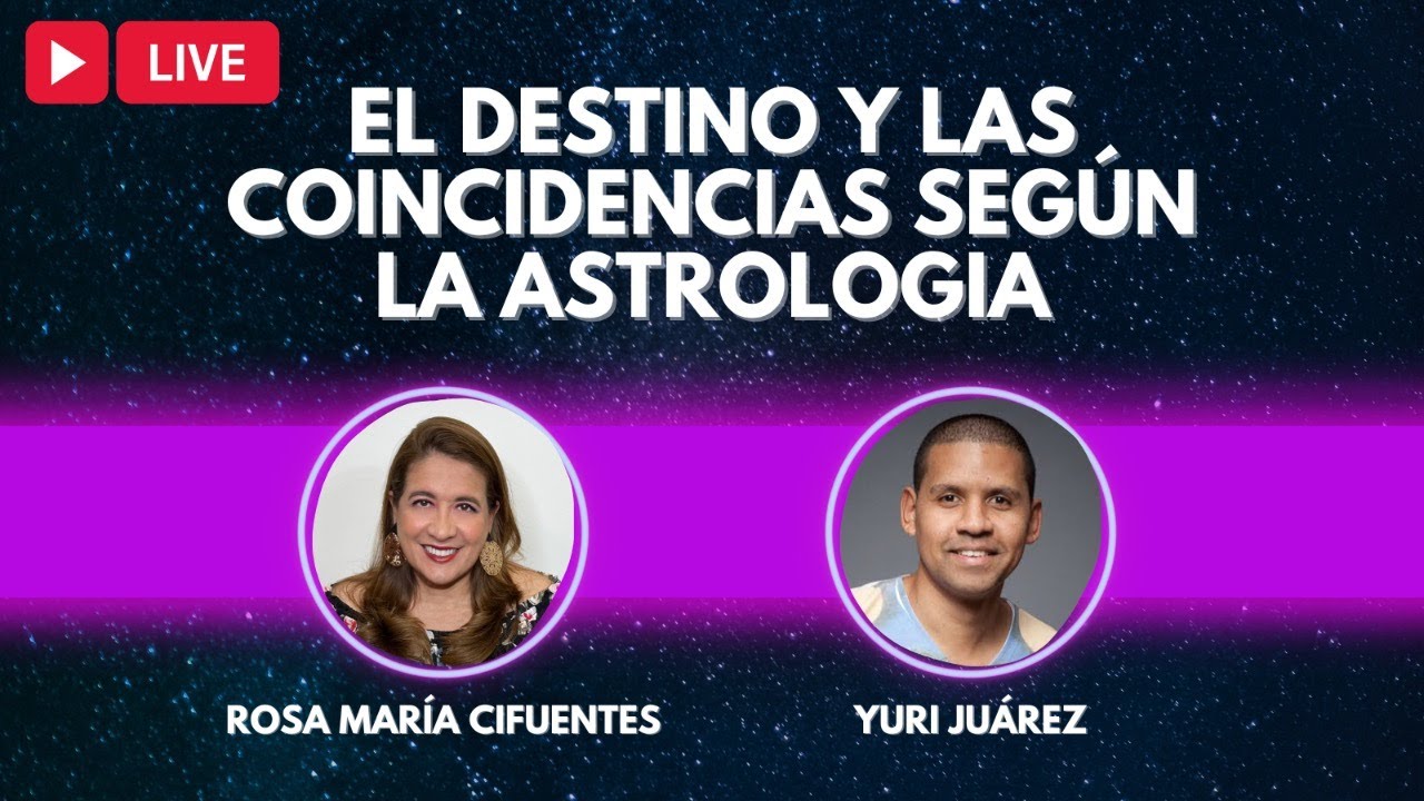 EN VIVO: EL DESTINO Y LAS COINCIDENCIAS SEGÚN LA ASTROLOGIA
