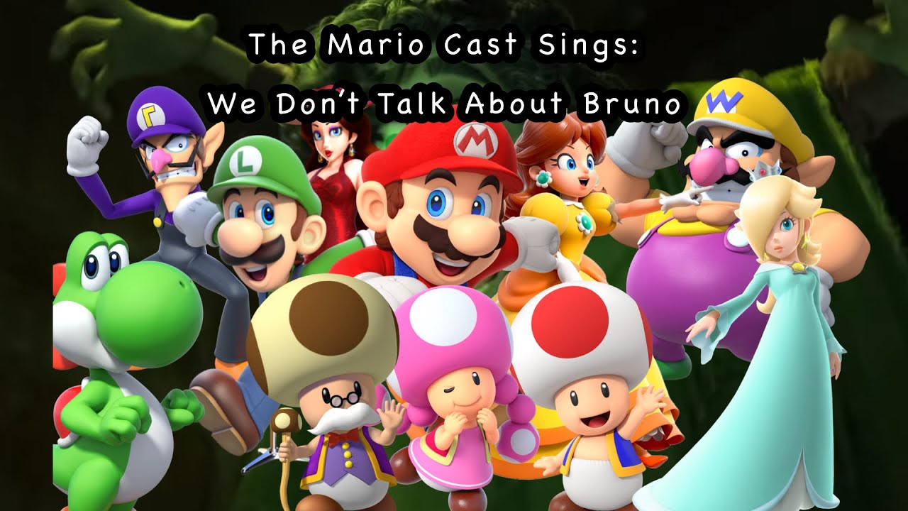 (AI COVER)The Mario Cast Sings: We Don’t Talk About Bruno