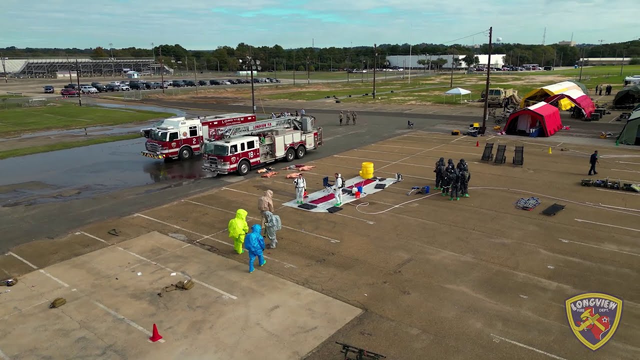 Joint Hazmat Training Exercise - Longview Fire Department - November 16, 2024