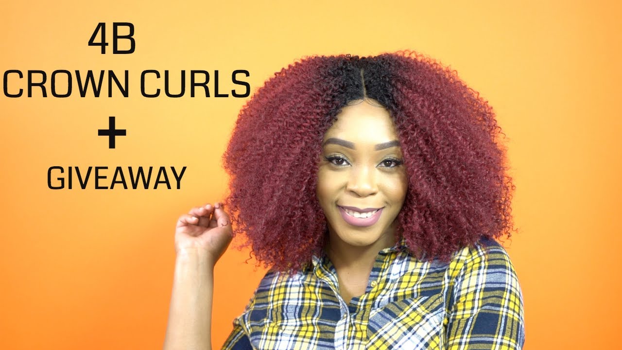 Outre Synthetic Lace Front Wig BIG BEAUTIFUL HAIR - 4B CROWN CURLS +GIVEAWAY --/WIGTYPES.COM
