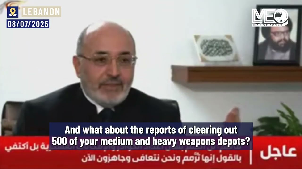 Hezbollah&rsquo;s Naim Qassem 2025 Interview: &lsquo;We Are Ready&rsquo; - Must-Watch Exclusive