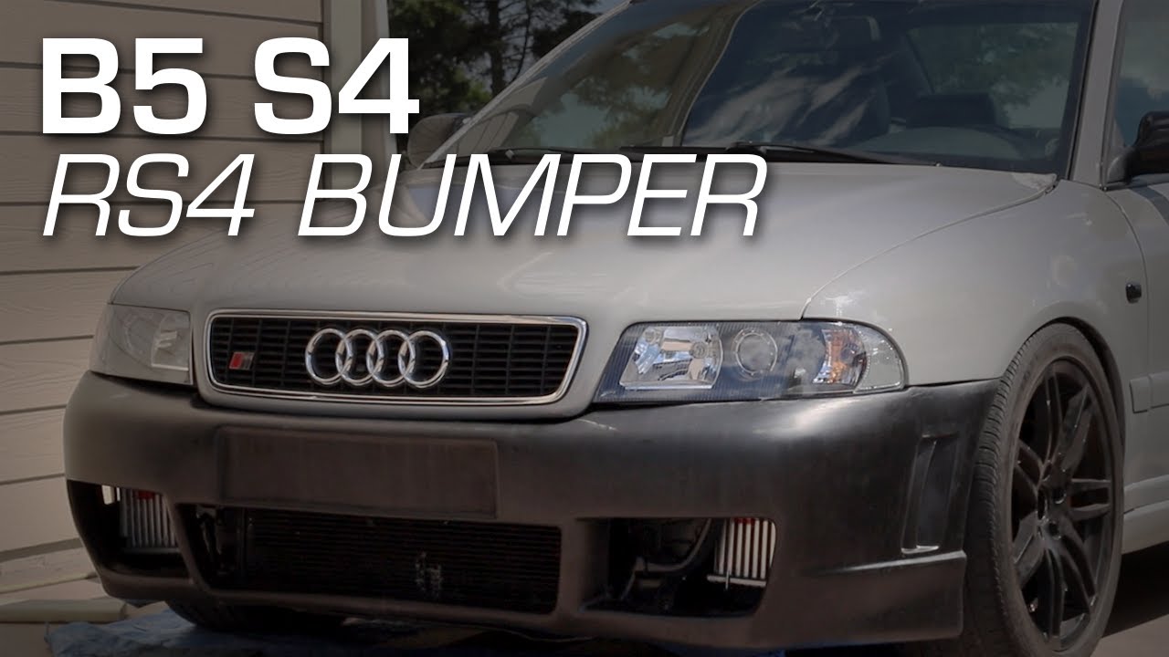 Audi B5 S4 Bumper Installation!!!!