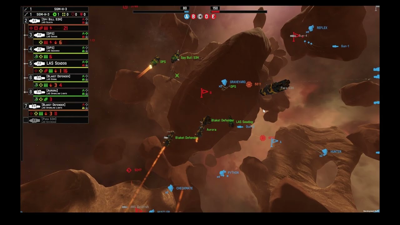 Frigblob nearly out damaged by Megaboss