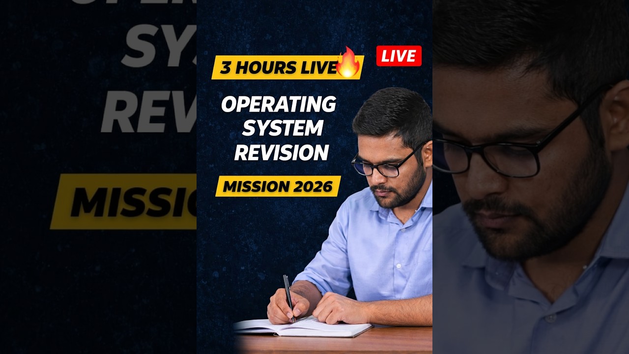 🎯BPSC TRE 4.0 Self Study | Operating System | 1 Hour Study Session #bpsc #selfstudy #study #holi
