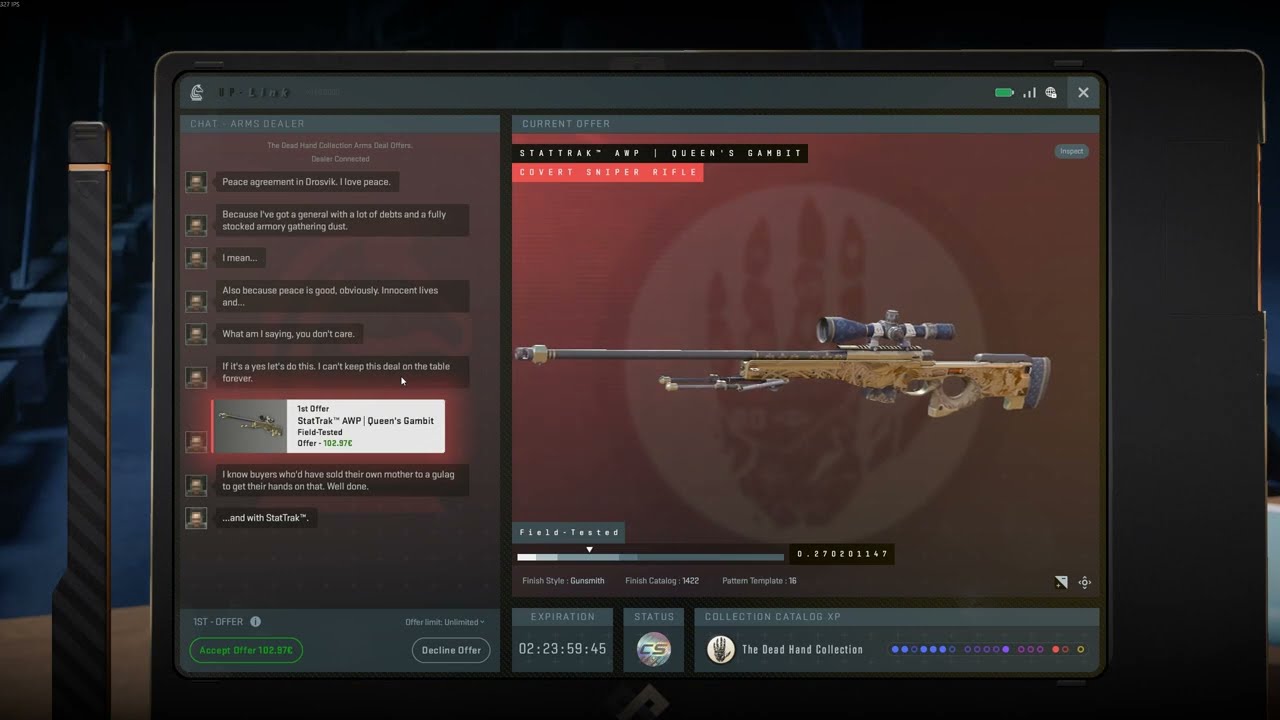 ST | AWP Queen's Gambit unboxing