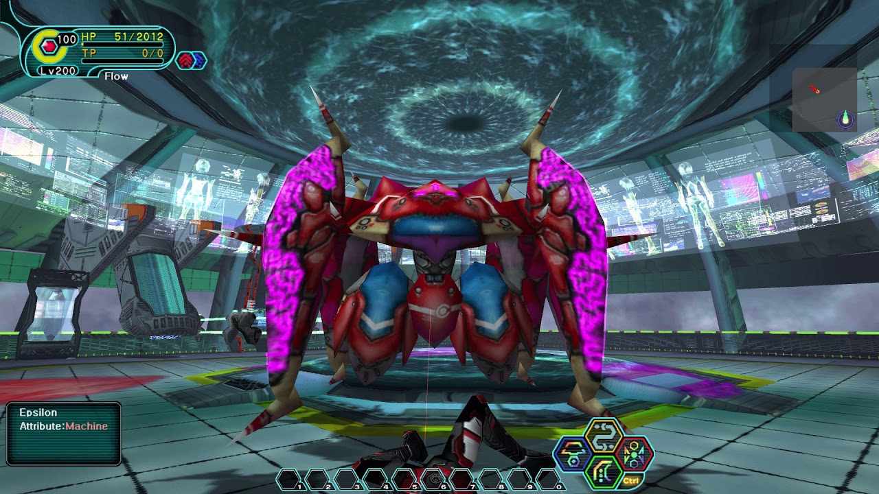 [PSOBB] Phantasmal World 4 - HUcast [Solo mode]
