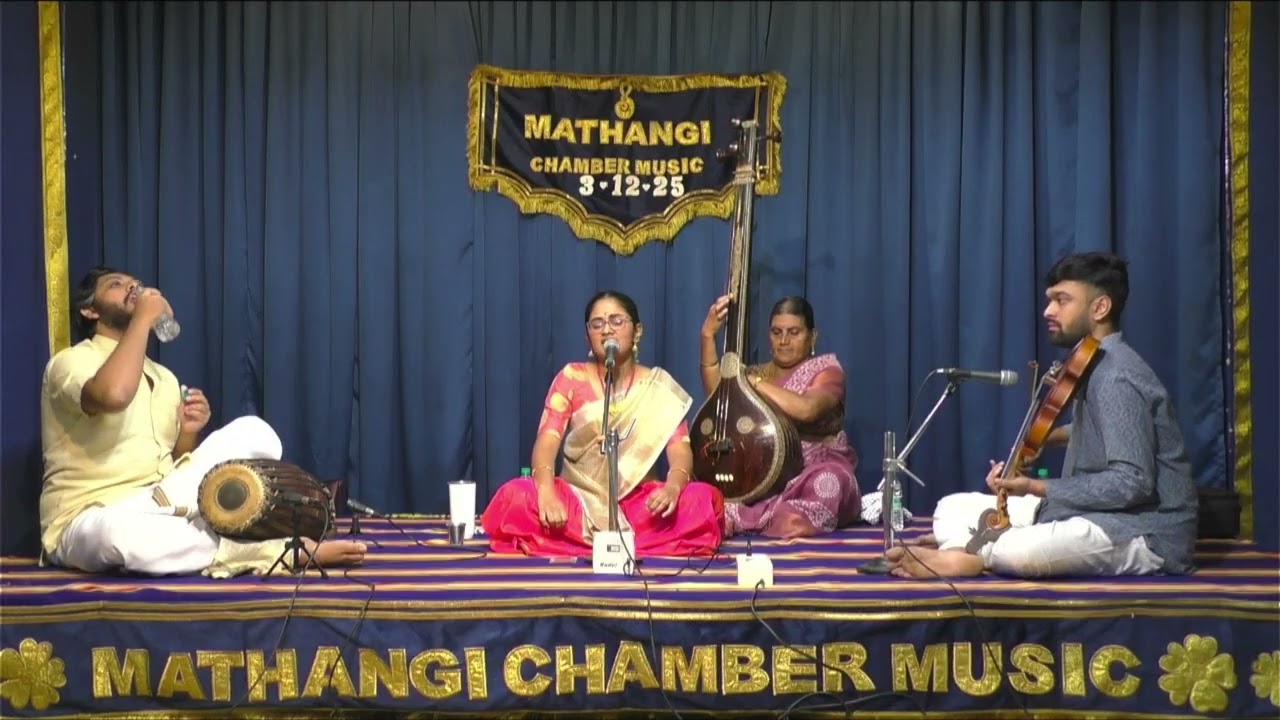 December Concert Series - Vocal Concert by Vid Nanditha Kannan