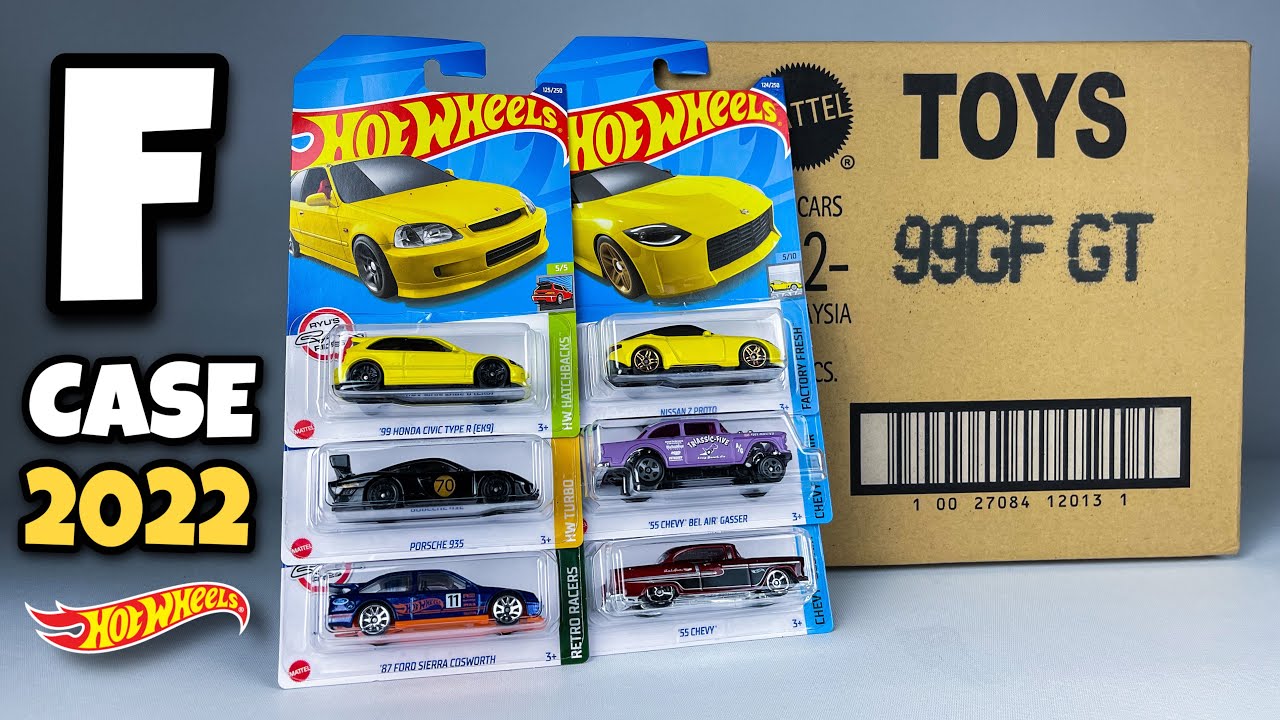 UNBOXING Hot Wheels - F Case 2022