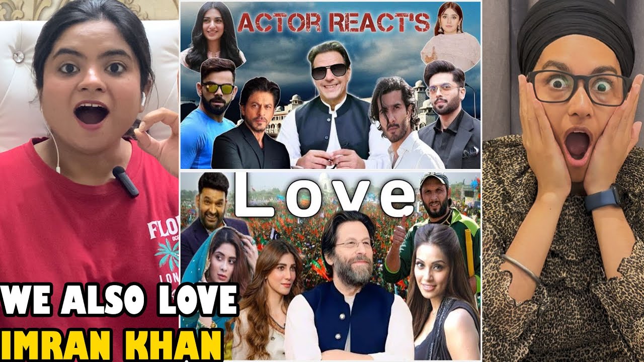Indian Reacts To Celebrities reaction on imran Khan | Imran Khan tribute