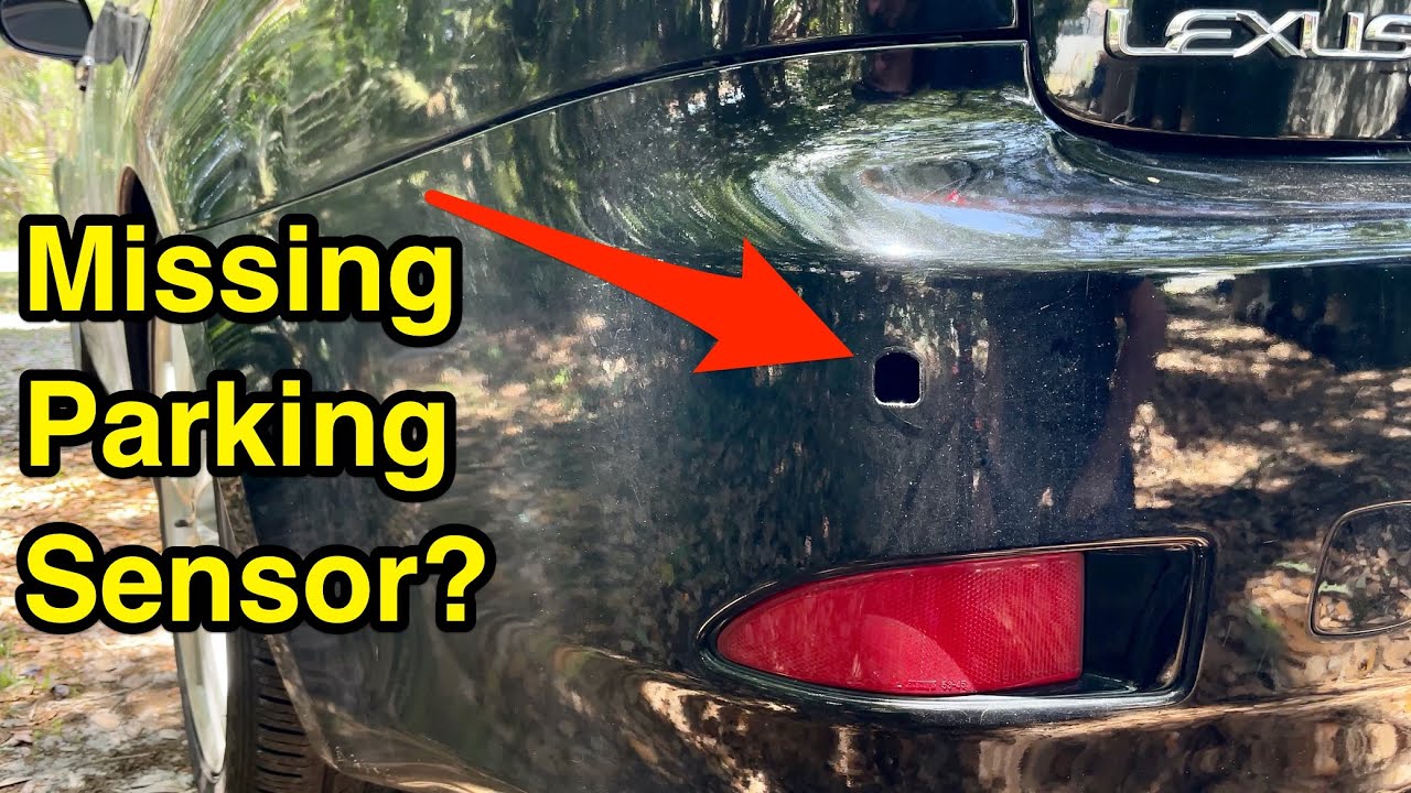 How to replace missing parking sensor on your car.