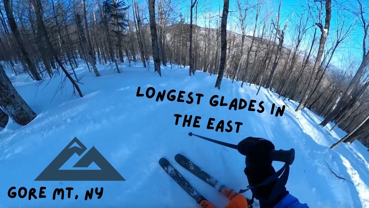 Skiing Endless Glades at Gore
