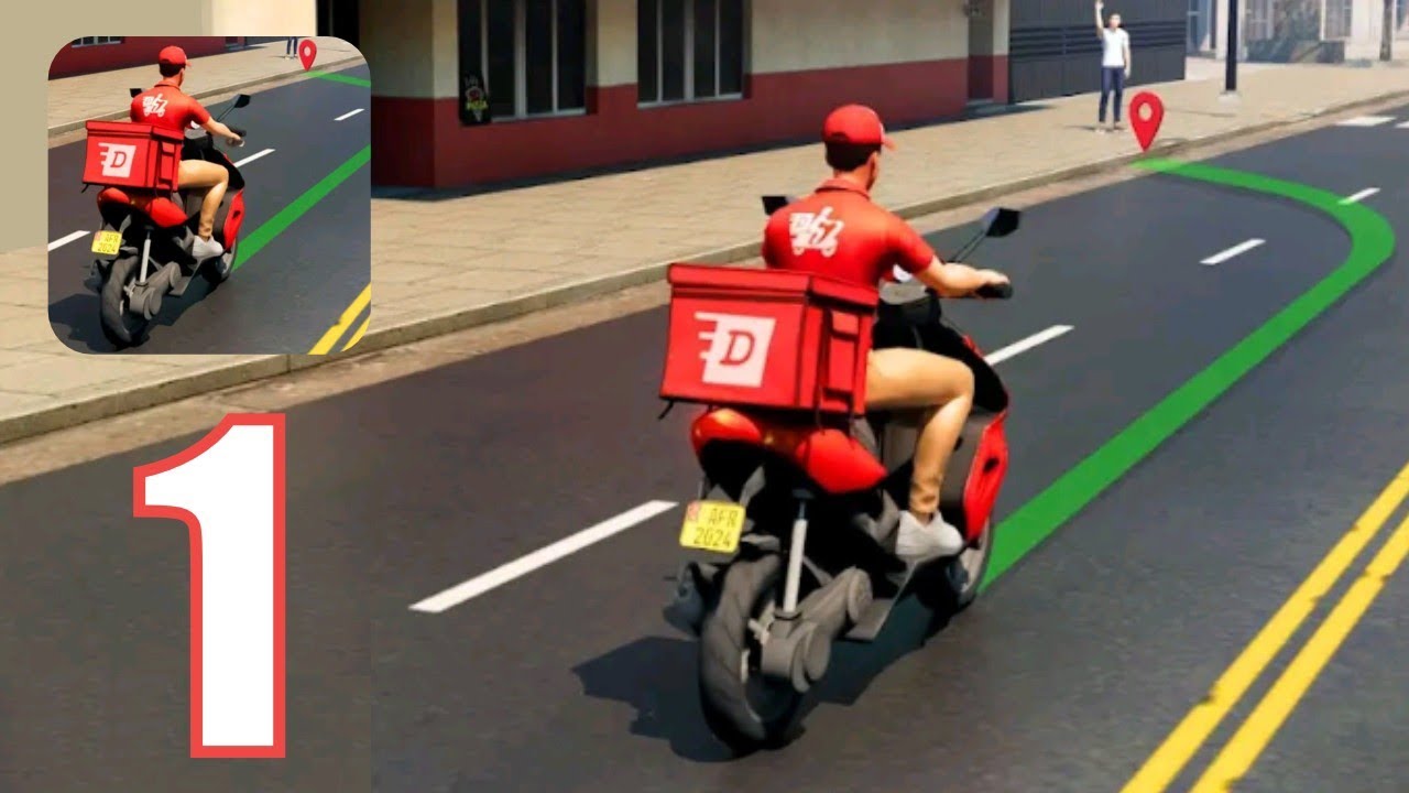 Urban Food Delivery Game | Gameplay 1 | Tutorial