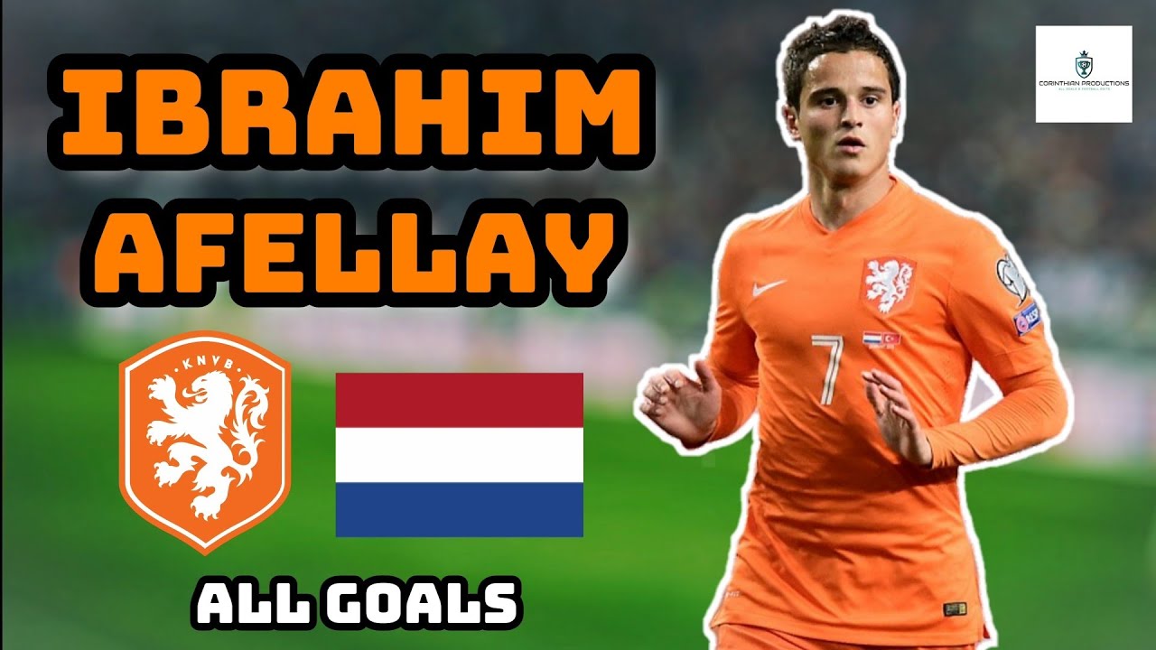 Ibrahim Afellay | All 7 Goals for Netherlands