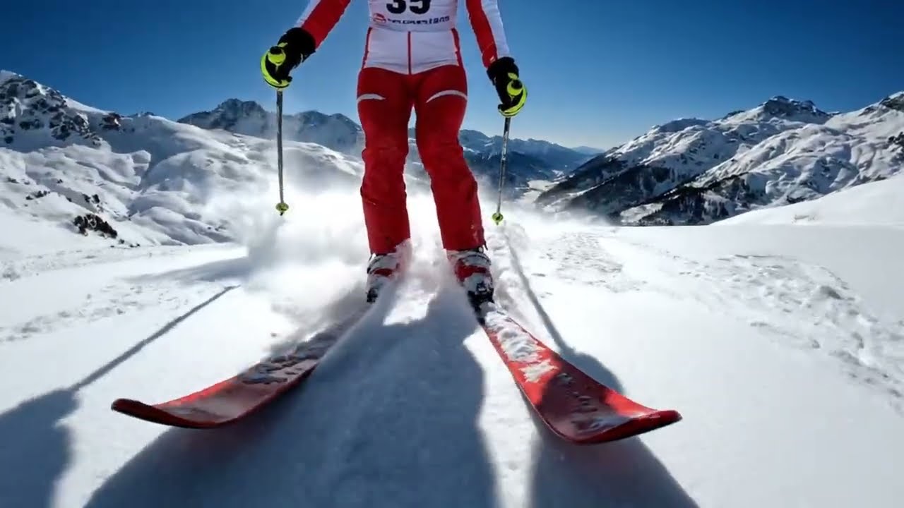 Energetic Deep House Mix ❄️ Driving Ski Vibes in Winter Mountains