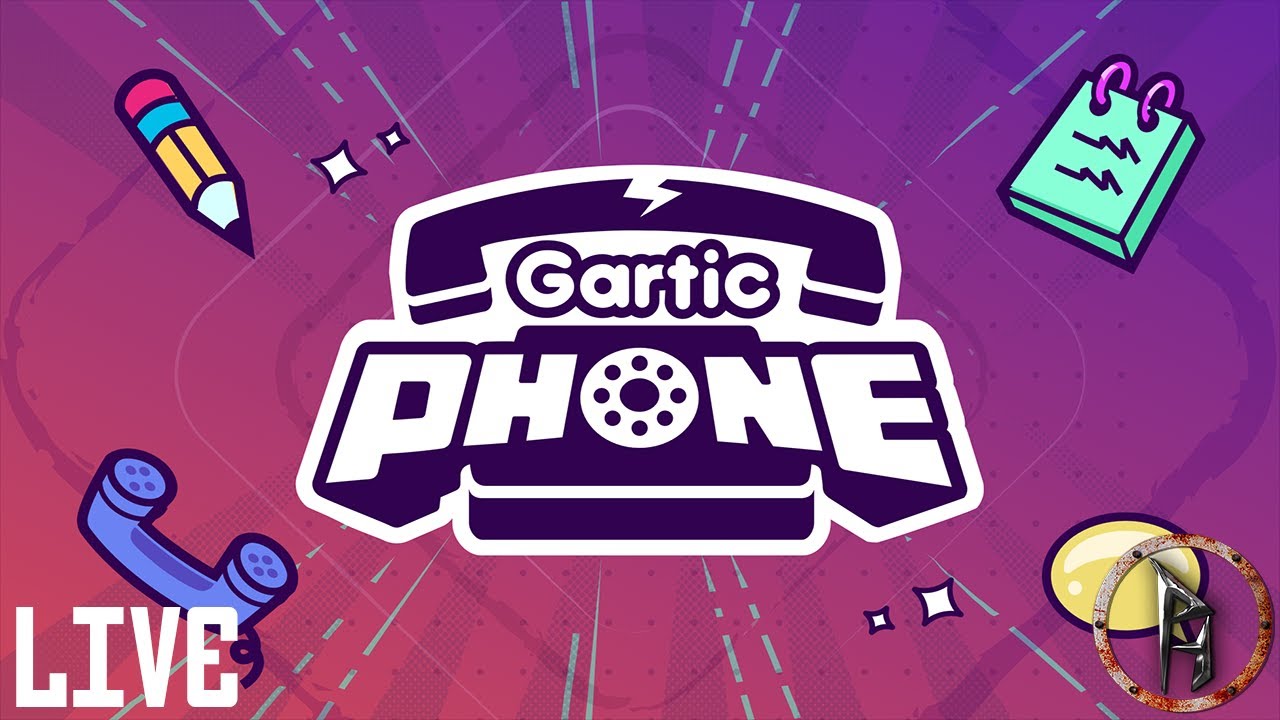 Gartic Phone -/Live/- Kreáljunk hülye sztorikat rajzokból!