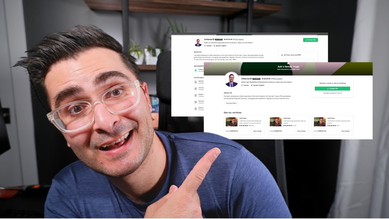Как настроить бизнес-профиль на Fiverr