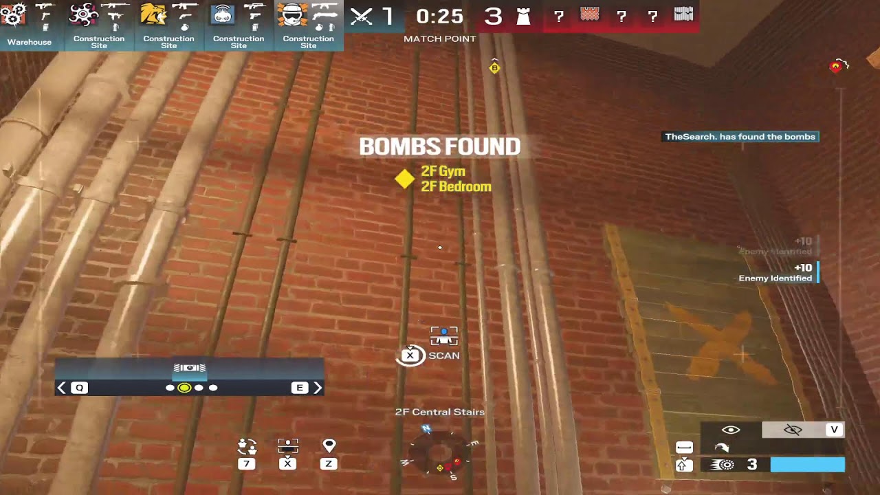 High-Level Siege Ranked Matches
